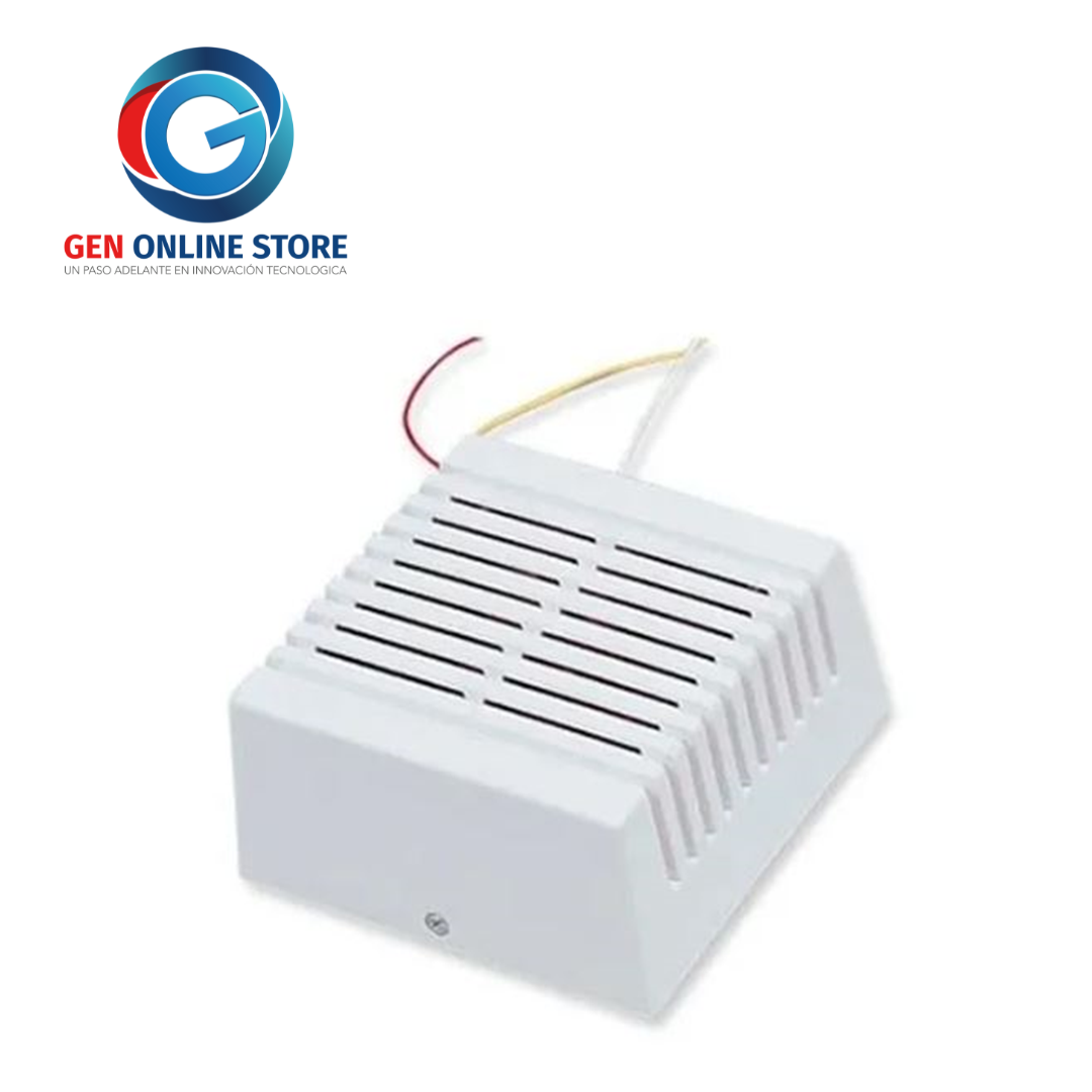 Sirena DSC Alarma Interior Cuadrada De 2 Tonos 15w