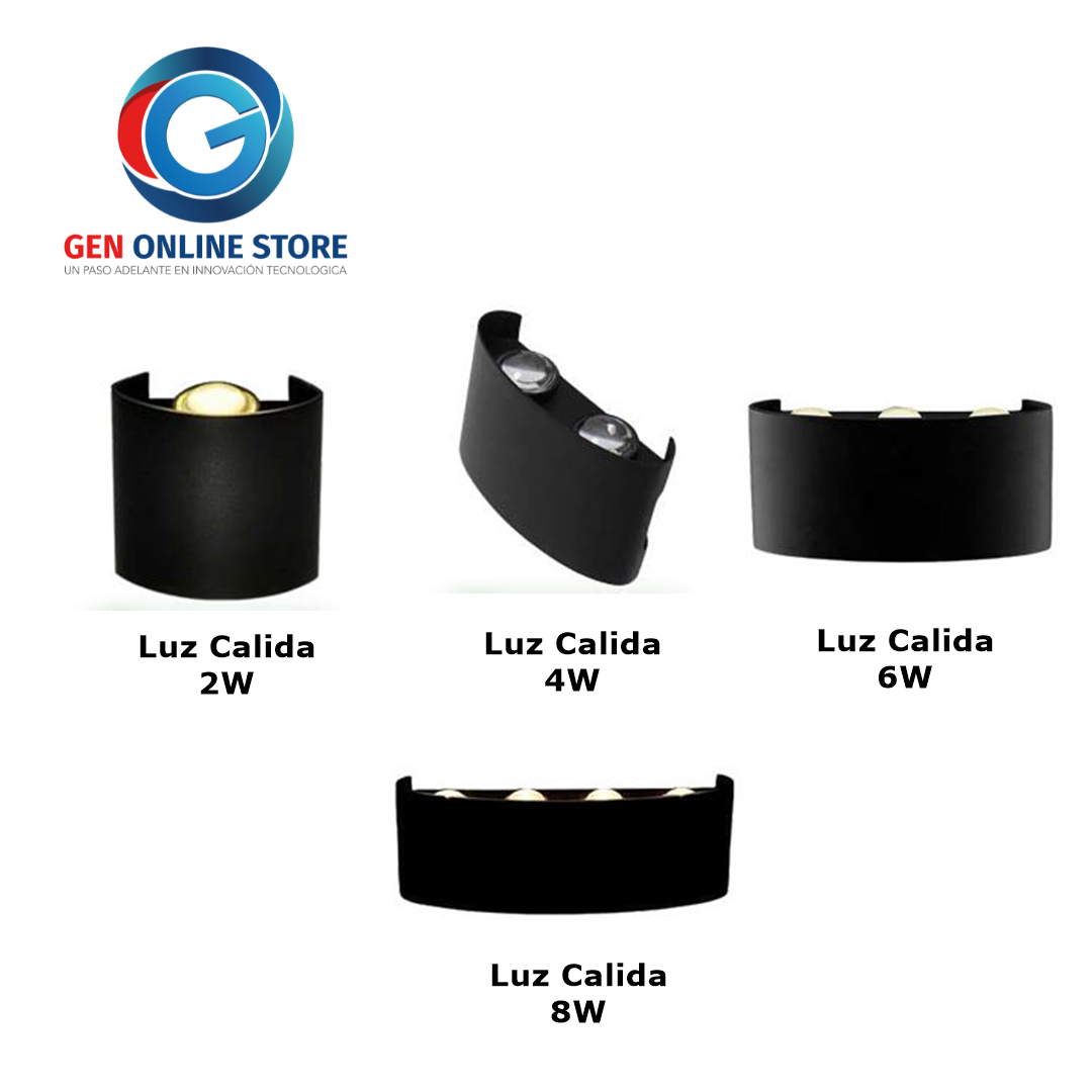 Luminaria LED de Pared GEN ONLINE STORE