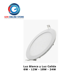 Panel LED Empotrable Iluminación Interior de Alta Eficiencia